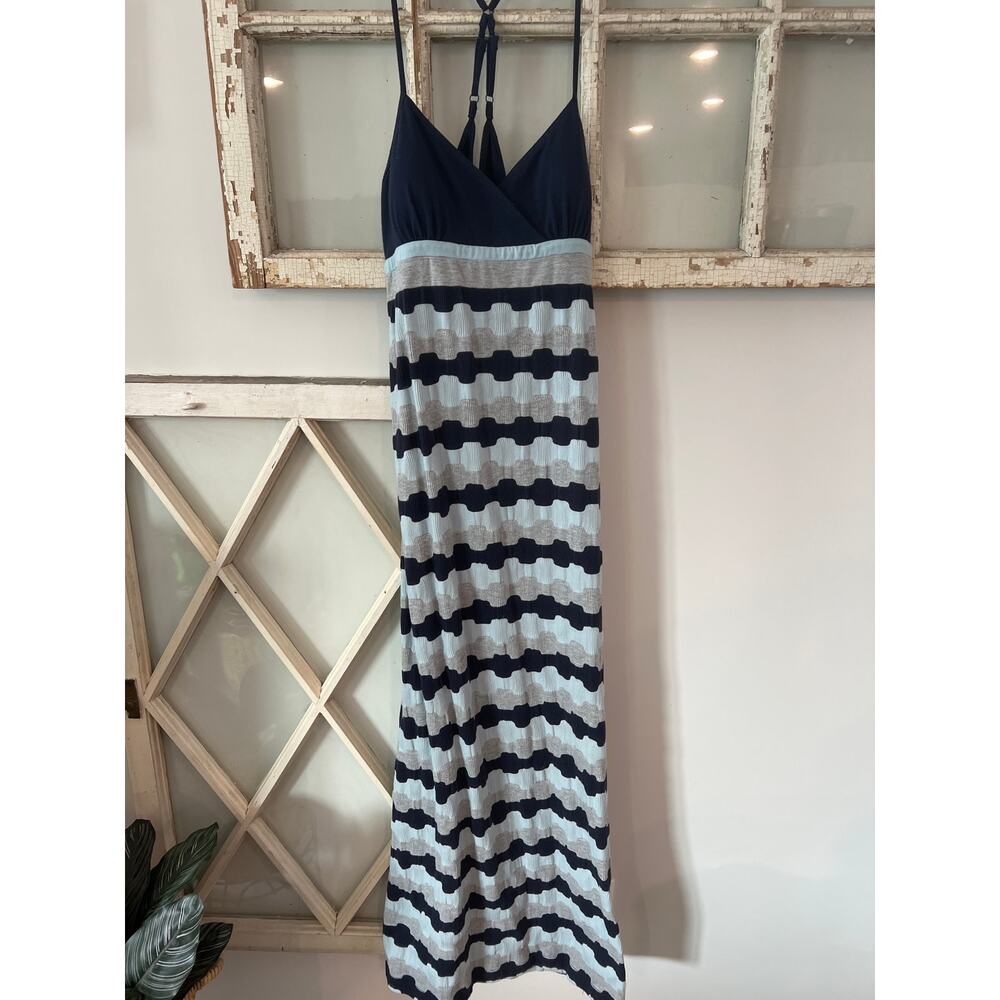 Saturday Sunday size medium striped maxi dress